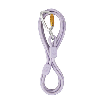 Smycz linowa dla psa 180cm/8mm fioletowa Lavender