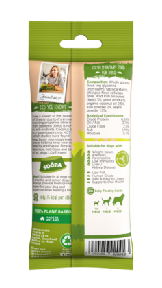 SOOPA Dental Stick dla psa – Jarmuż, Jabłko i Algi (100g)