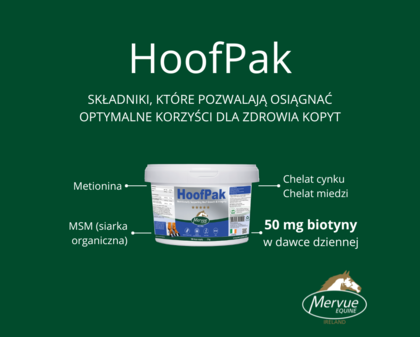 HoofPak (2 kg) - wsparcie kondycji kopyt u koni
